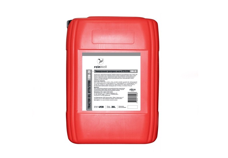 Универсальное тракторное масло ReinWell UTTO 10W-30 (20 л) Универсальное тракторное масло ReinWell UTTO 10W-30 (20 л)