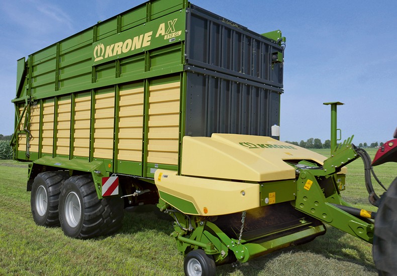 Самозагружающиеся прицепы Krone AX Самозагружающиеся прицепы Krone AX