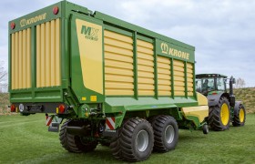 Самозагружающиеся прицепы Krone MX