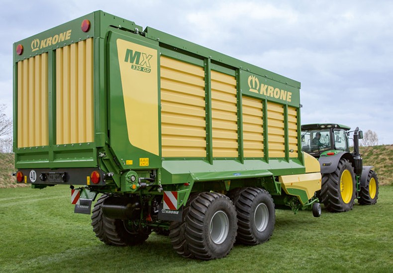 Самозагружающиеся прицепы Krone MX Самозагружающиеся прицепы Krone MX