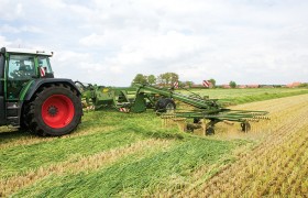 Четырехроторные валкователи Krone