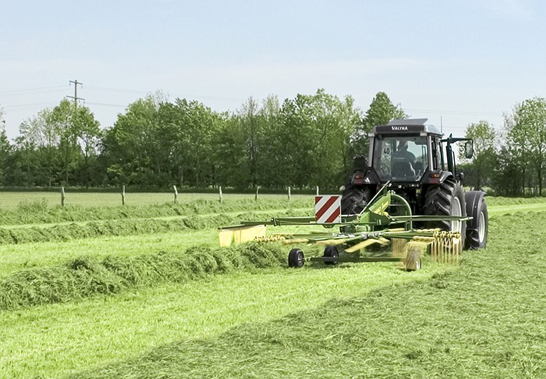 Однороторные валкователи Krone