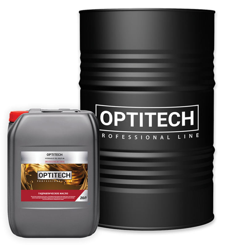 Гидравлическое масло OPTITECH HVLP 46 Гидравлическое масло OPTITECH HVLP 46