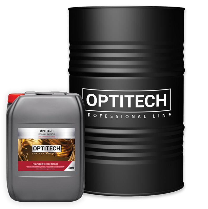 Гидравлическое масло OPTITECH HVLP 68 Гидравлическое масло OPTITECH HVLP 68