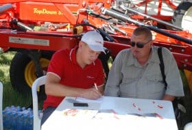 Фоторепортажи » День поля в Воронежской области, 12-13 июля 2011