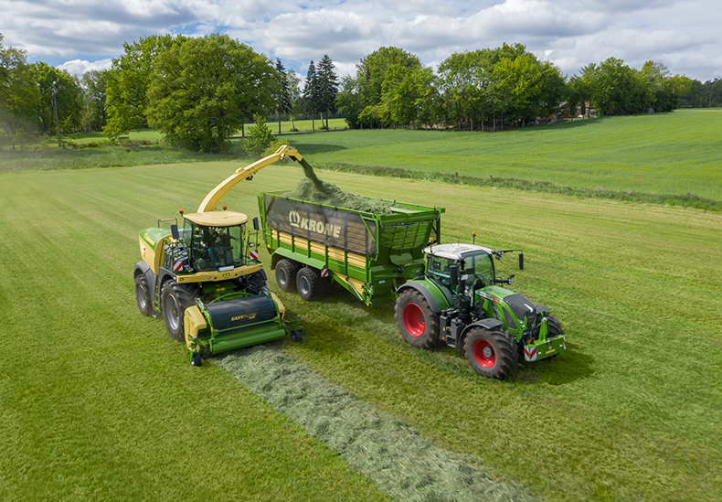 Кормоуборочные комбайны Krone BiG X 630