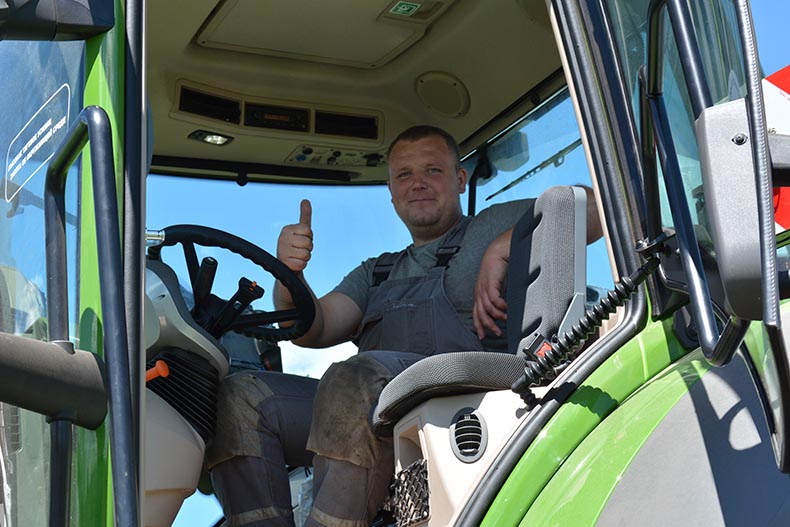 Демопоказ трактора Fendt 1050