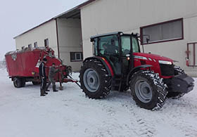 Демо-показ трактора Massey Ferguson 6713