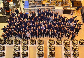Компания JCB выпустила 500-тысячный двигатель