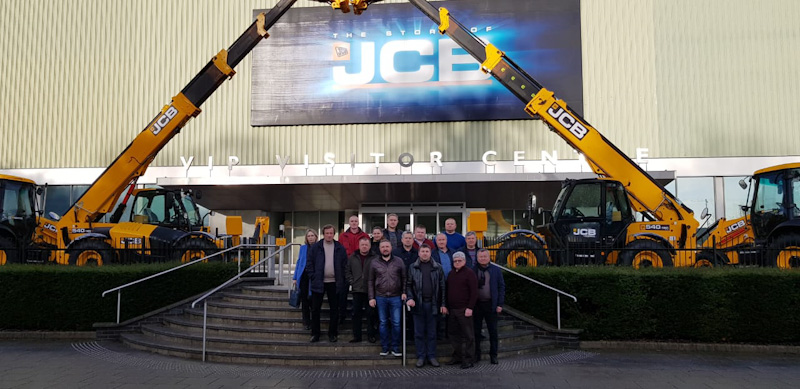 На завода JCB в Англии