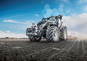 Valtra представляет новое приложение Precision Lift & Load для управления фронтальным погрузчиком
