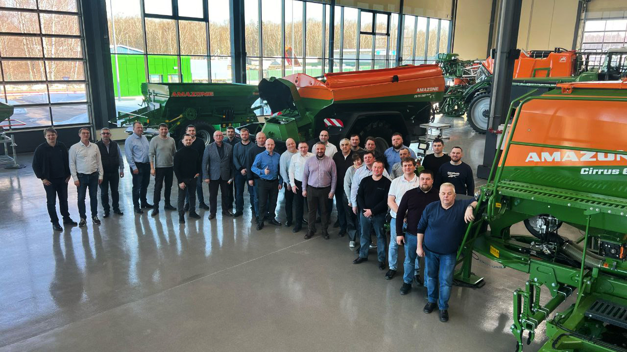 Посещение логистического центра Amazone: обмен опытом